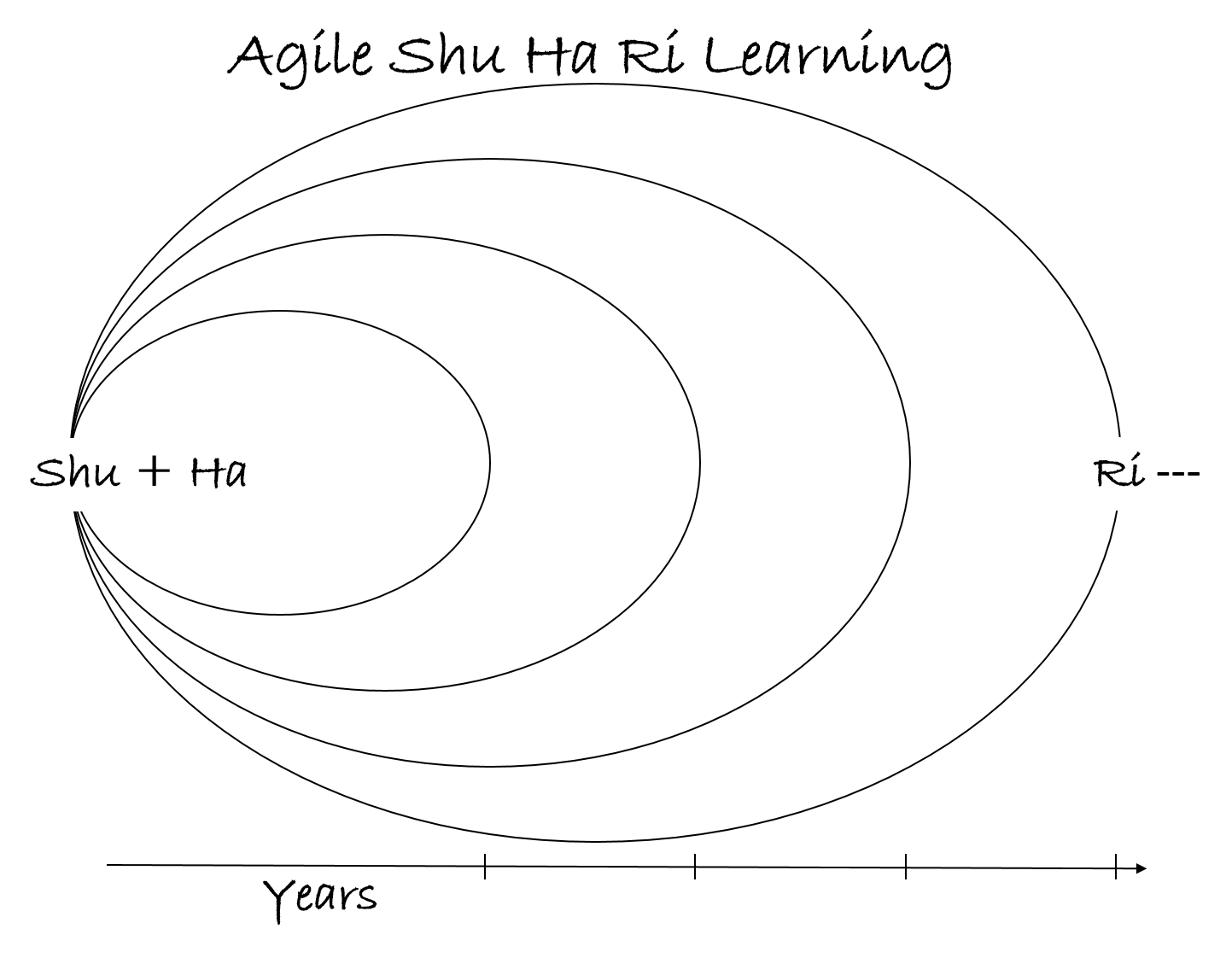 Agile Shu Ha Ri Learning